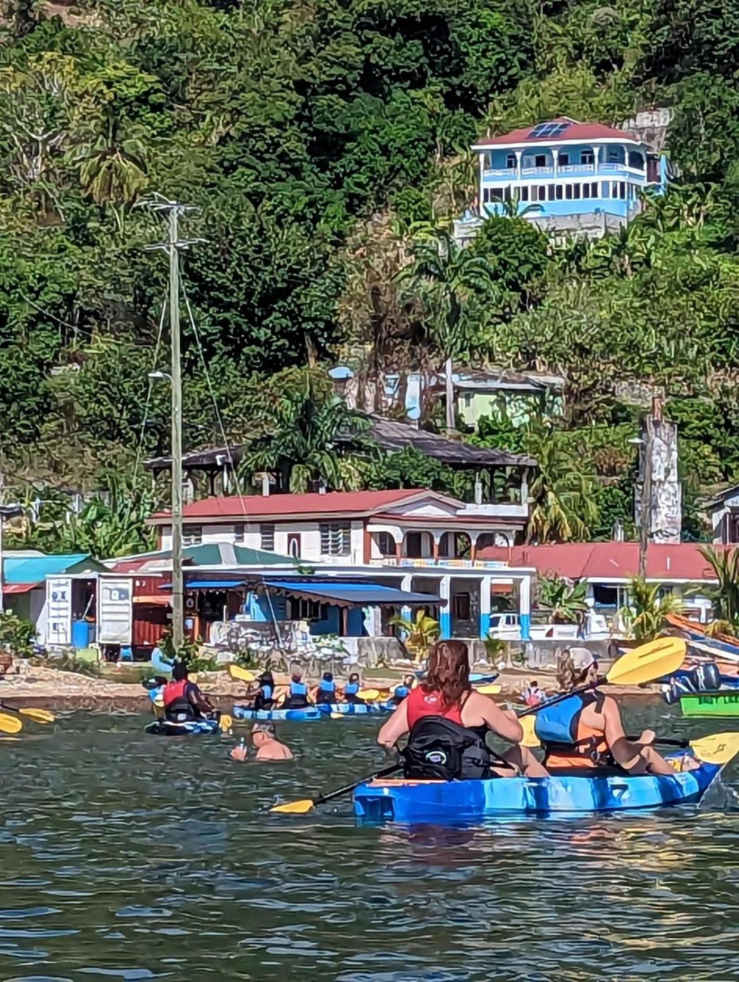 Rainbow Heights Apartment, Soufriere Luaran gambar